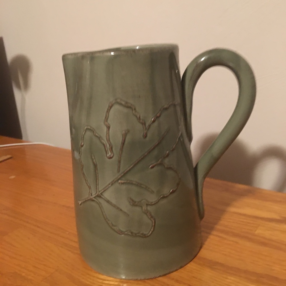 Italian Ceramic Pitcher - Picture 3 of 5